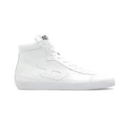 Diesel Ankel-långa sportskor S-Leroji MID White, Herr