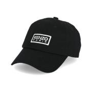 Kenzo Svart Baseballkeps Paris Broderi Black, Herr