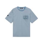 Duvetica Stretch Cordura T-shirt med framficka Gray, Herr