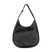 Tod's Stilren Hobo Väska Black, Dam