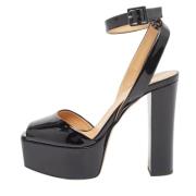 Giuseppe Zanotti Pre-owned Pre-owned Laeder sandaler Black, Dam