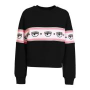 Chiara Ferragni Collection Stiliga Sweaters för Kvinnor Black, Dam