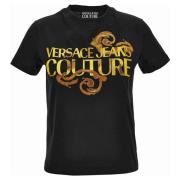 Versace Jeans Couture Snygga T-shirts och Polos Black, Dam