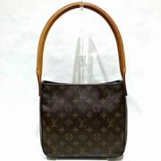 Louis Vuitton Vintage Pre-owned Tyg louis-vuitton-vskor Brown, Dam