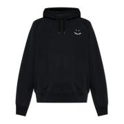 PS By Paul Smith Sweatshirt med logotyp Black, Herr