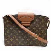 Louis Vuitton Vintage Pre-owned Tyg louis-vuitton-vskor Brown, Dam