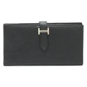 Hermès Vintage Pre-owned Laeder plnbcker Black, Dam