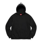 Supreme Begränsad upplaga Kontrast Hoodie Black, Herr