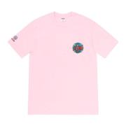 Supreme Begränsad Upplaga Engine 9 Tee Ljusrosa Pink, Dam