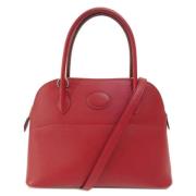 Hermès Vintage Pre-owned Laeder handvskor Red, Dam