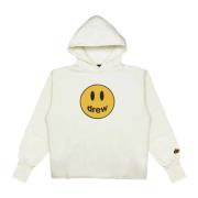 Drew House Off White Deconstructed Mascot Hoodie White, Herr