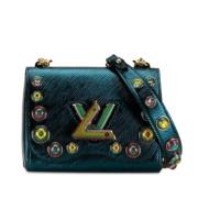 Louis Vuitton Vintage Pre-owned Tyg louis-vuitton-vskor Green, Dam