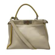 Fendi Vintage Pre-owned Tyg fendi-vskor Beige, Dam