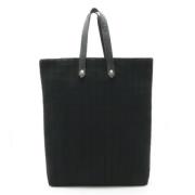 Hermès Vintage Pre-owned Canvas handvskor Black, Dam