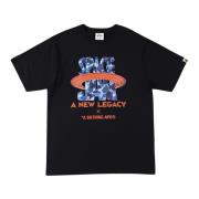 A Bathing APE Space Jam Logo Tee Limited Edition Black, Herr