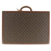 Louis Vuitton Vintage Pre-owned Tyg louis-vuitton-vskor Brown, Dam