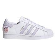 Adidas Begränsad upplaga Superstar Trefoil Vit Lila White, Herr