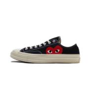 Converse Chuck Taylor All-Star 70s Ox Comme des Garçons Play Svart Bla...