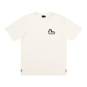 Evisu Begränsad upplaga vit T-shirt White, Herr