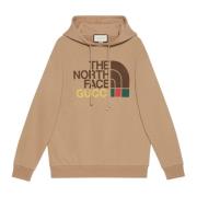 Gucci Begränsad upplaga bomulls sweatshirt naken Beige, Herr