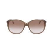 Lacoste Brun Acetat Dam Solglasögon Brown, Dam