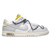 Nike Begränsad upplaga Off-White Dunk Low Lot 41 Multicolor, Dam