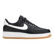 Nike Begränsad Upplaga Svart Vit Tuggummi Air Force 1 '07 Black, Herr