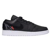 Nike PSG Air Jordan 1 Low Limited Edition Black, Dam