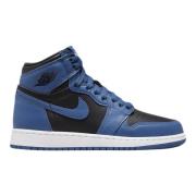 Nike Mörk Marina Blå Retro High OG Blue, Dam