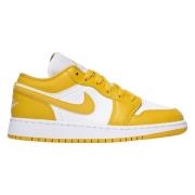 Nike Begränsad upplaga Senap Pollen Air Jordan 1 Yellow, Dam