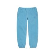 Supreme Begränsad upplaga Pigmenttryckt Sweatpant Blue, Herr