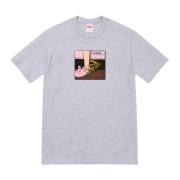 Supreme Heather Grey Bed Tee Limited Edition Gray, Herr