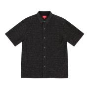 Supreme Begränsad upplaga Lurex Skjorta Svart Black, Herr