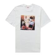 Supreme Begränsad upplaga Curbs Tee Vit White, Herr