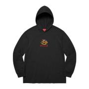 Supreme Drake Hooded Långärmad Topp Svart Black, Herr