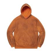 Supreme Orange Spray Hooded Sweatshirt Limited Edition Orange, Herr