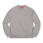 Supreme Grå Crewneck Begränsad Upplaga Ss22 Gray, Herr