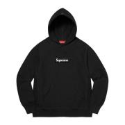 Supreme Begränsad upplaga Box Logo huvtröja Svart Black, Dam