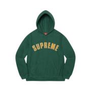 Supreme Pärllogo Hoodie Mörkgrön Green, Herr