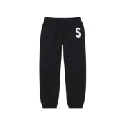 Supreme Begränsad upplaga S Logo Split Sweatpant Black, Herr