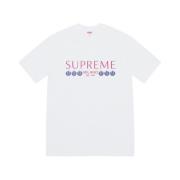 Supreme Exklusiv Milano Tee i Vit White, Herr