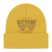 Supreme Senap Beanie Begränsad Upplaga Yellow, Unisex