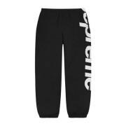 Supreme Exklusiv Spellout Track Pant Svart Black, Herr