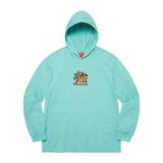 Supreme Drake Hoodie Dusty Aqua Blue, Herr