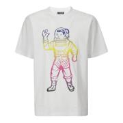 Billionaire Boys Club Bomullst-shirt med främre tryck White, Herr