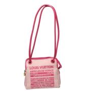 Louis Vuitton Vintage Pre-owned Tyg louis-vuitton-vskor Pink, Dam