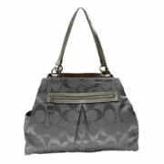 Coach Pre-owned Pre-owned Tyg totevskor Gray, Dam