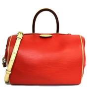 Louis Vuitton Vintage Pre-owned Tyg louis-vuitton-vskor Red, Dam