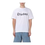 Études Vita T-shirts och Polos med Logo White, Herr