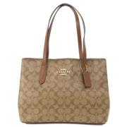 Coach Pre-owned Pre-owned Plast totevskor Brown, Dam